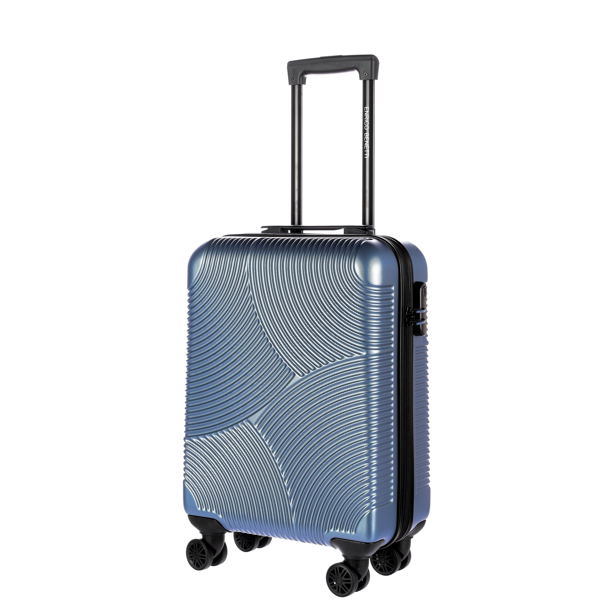 Enrico Benetti Louisville koffer 50 cm jeansblauw