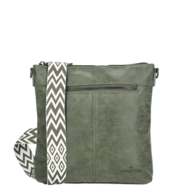 Enrico Benetti Stacey schoudertas olijf