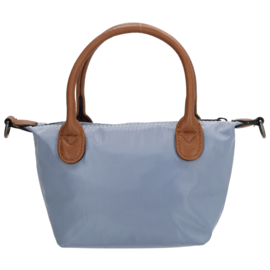 Charm London Buckingham handtas staalblauw