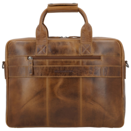 Hide & Stitches Next Navajo laptoptas bruin