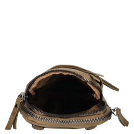 Enrico Benetti Zoè crossbody tas camel