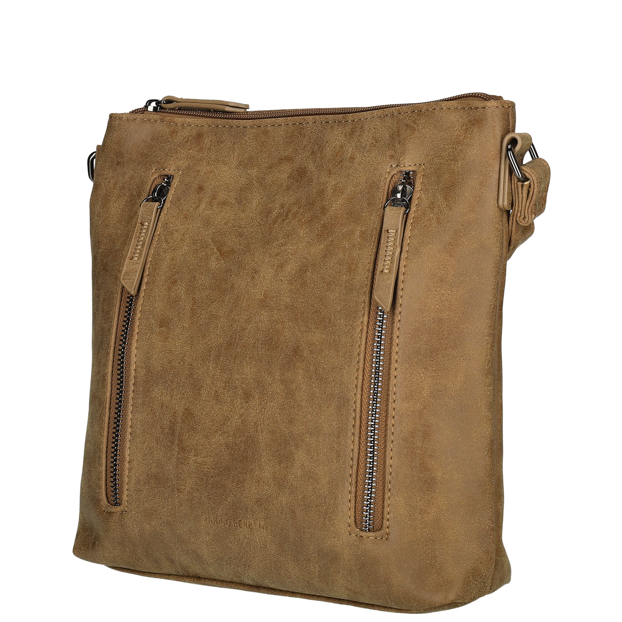 Enrico Benetti Kylie schouder/crossbody tas camel