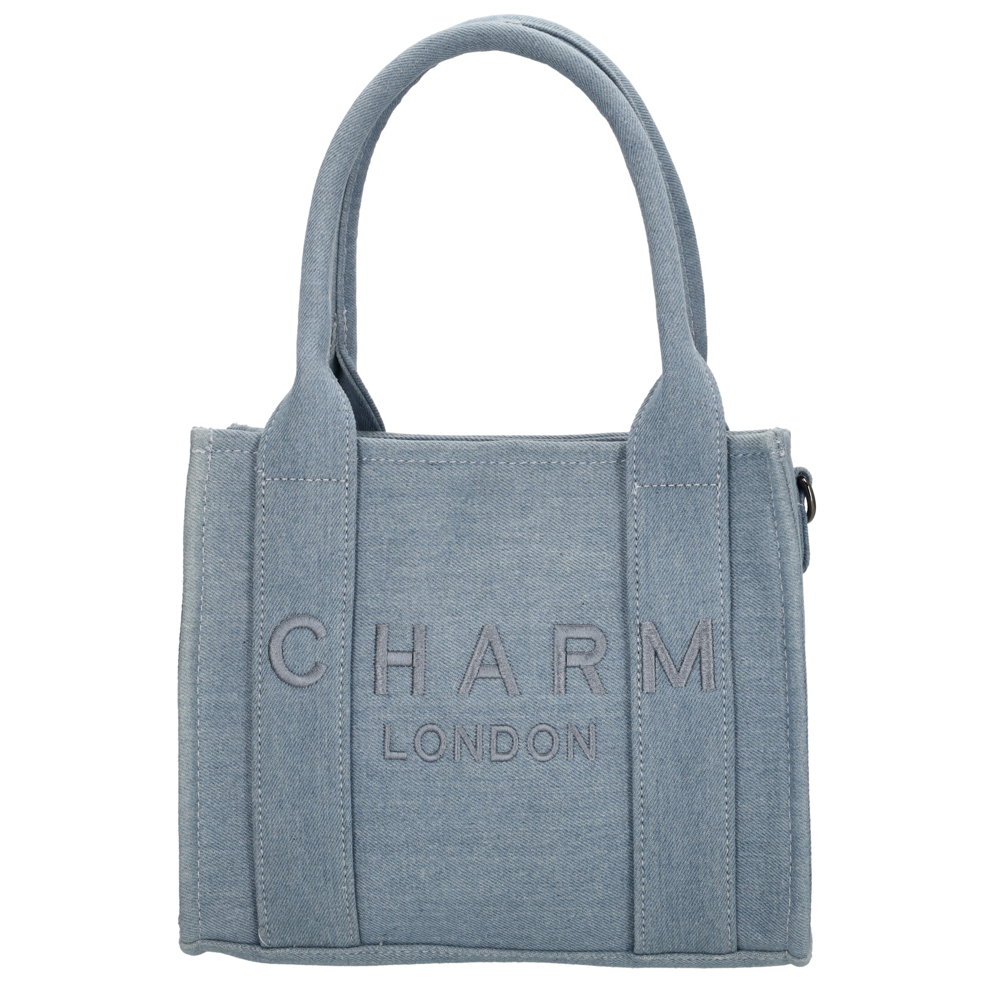 Charm London bond handtas licht blauw