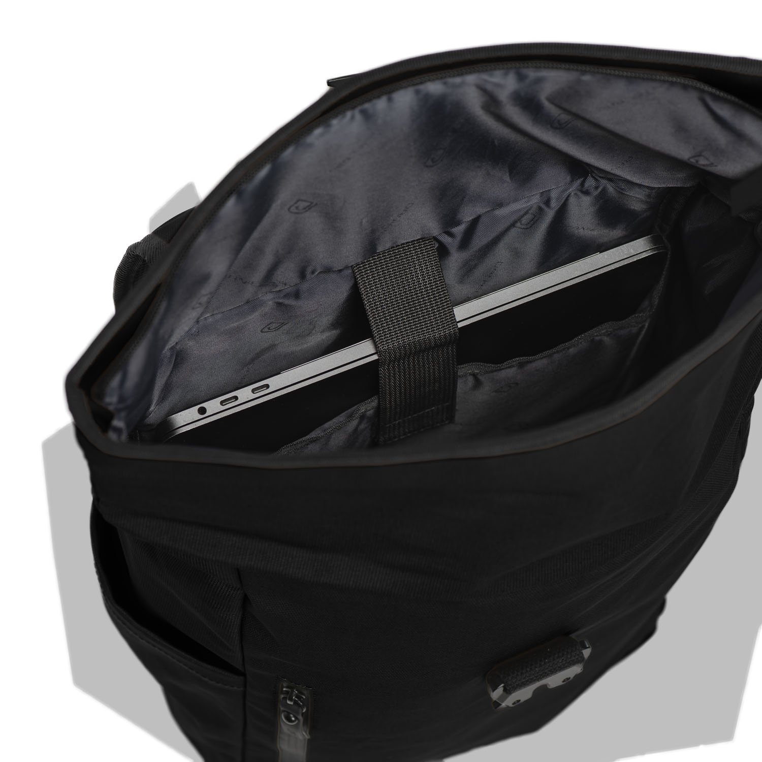 Daniel Ray Rolltop Rugtas L griffith zwart