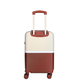 Enrico Benetti Pincetown koffer 55 cm bordeaux-roze