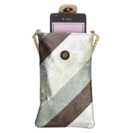 Charm London Anna telefoontasje multi goud