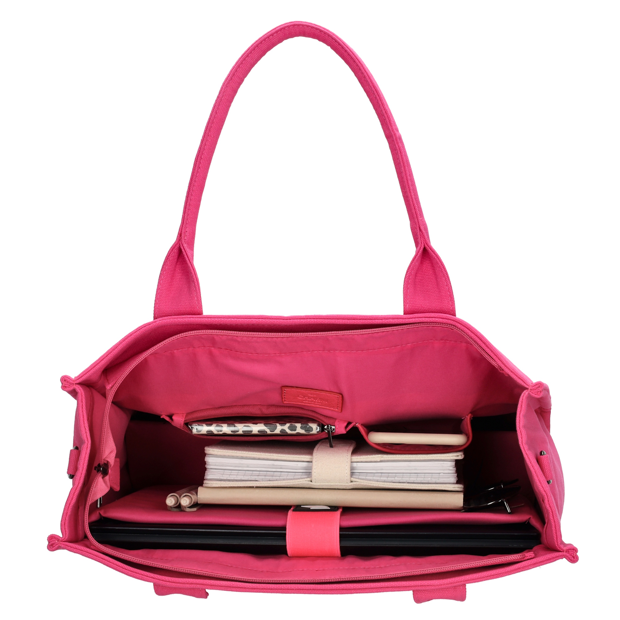 Charm London bond shopper fuchsia