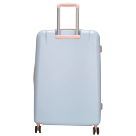 Charm London travel koffer babyblauw