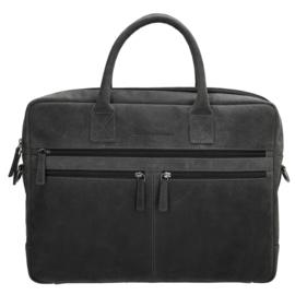 Hide & Stitches Idaho laptoptas zwart