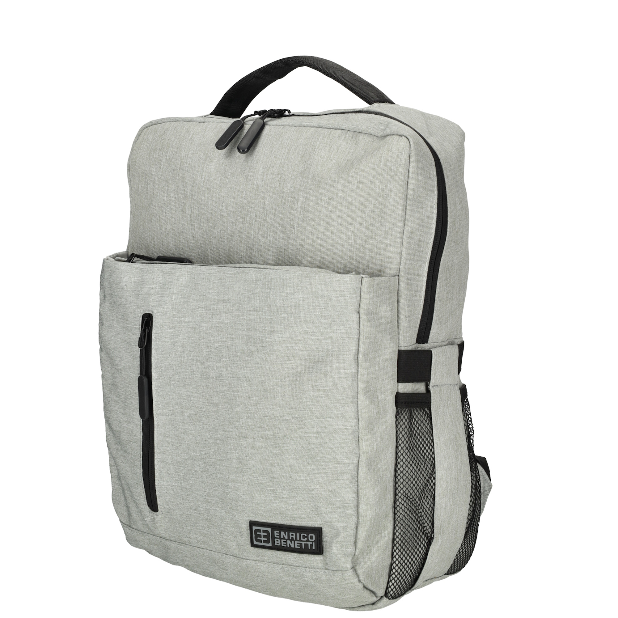 Enrico Benetti Newcastle laptop rugzak zwart