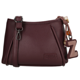 Zebra Trends Sofie crossbodytas bordeaux rood
