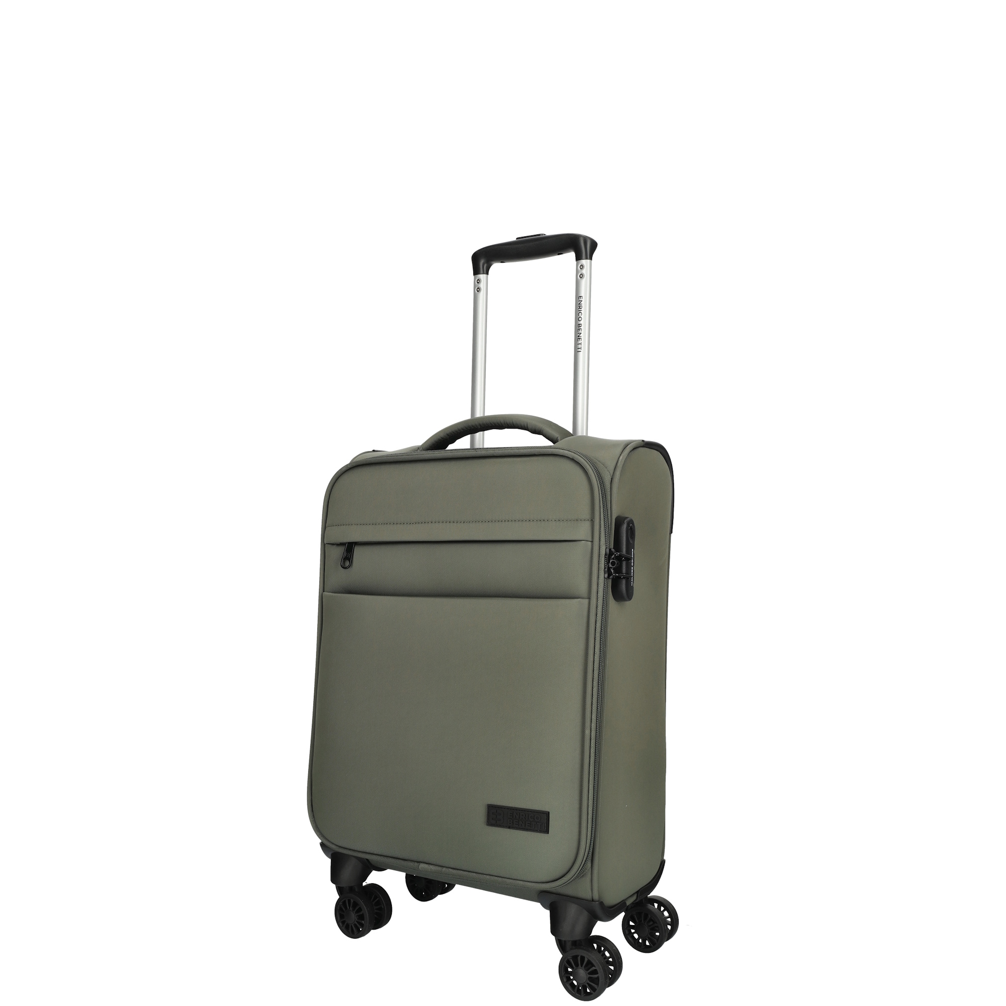 Enrico Benetti Innsbruck koffer olijfgroen 50 cm