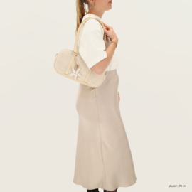 Charm London Capri handtas zacht beige
