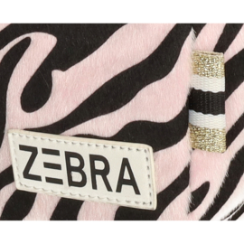 Zebra trends rugzak roze zebra