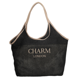 Charm London Shoreditch shopper zwart