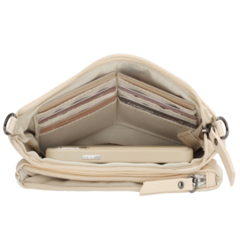 Beagles Malaga schoudertas crème