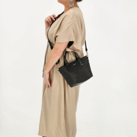 Charm London handtas Cadorna zwart