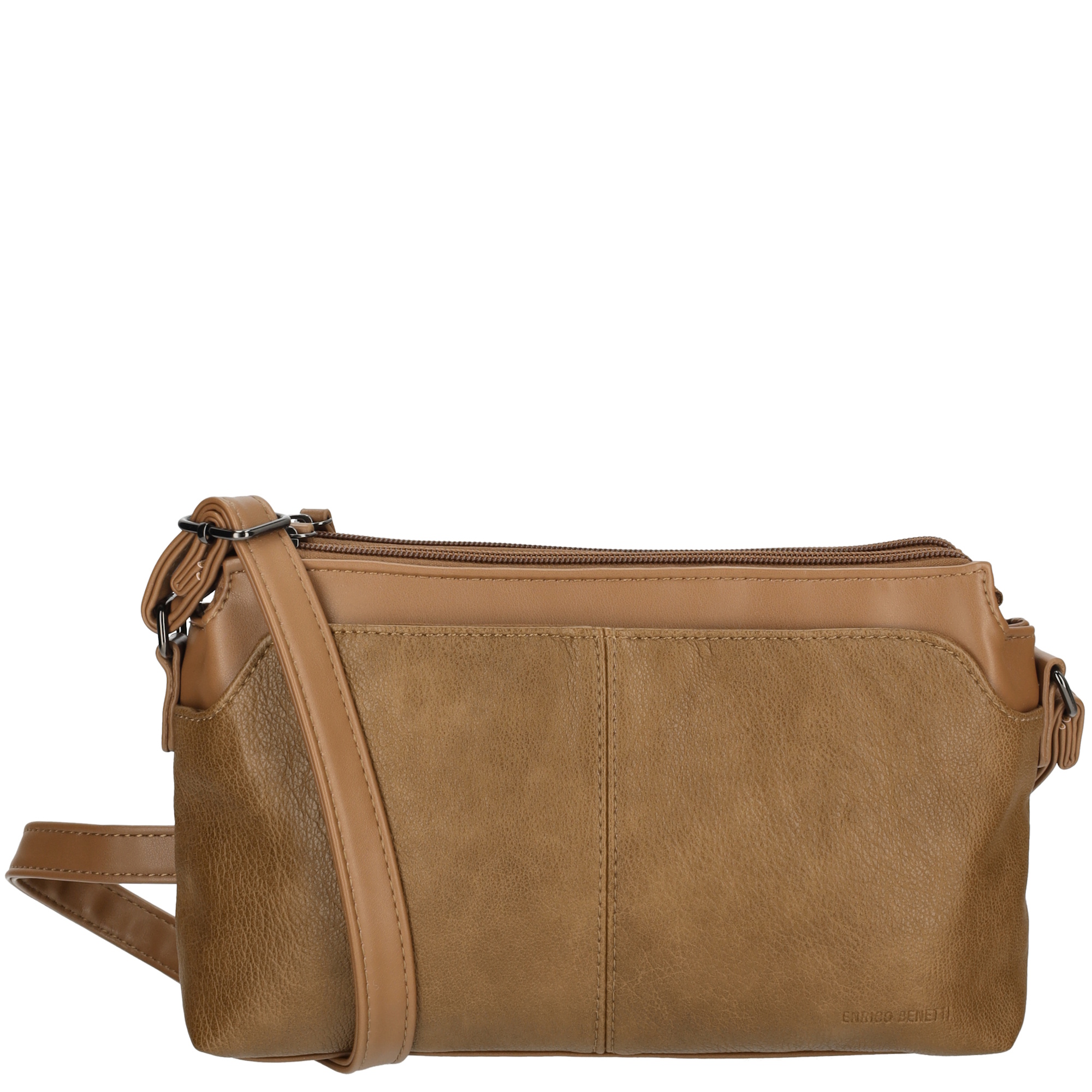 Enrico Benetti Yvonne crossbody tas camel