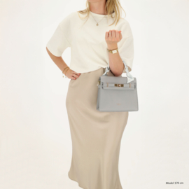 Charm London the hamptons handtas licht blauw