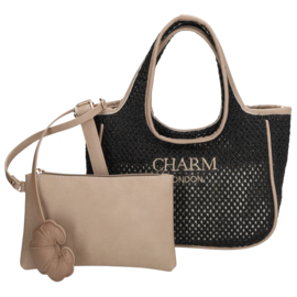 Charm London Shoreditch shopper zwart