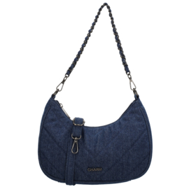 Charm London Hollywood schoudertas blauw