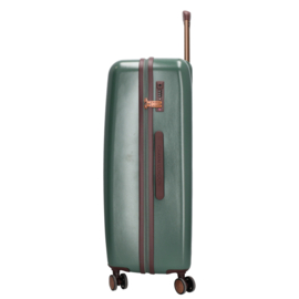 Charm London travel koffer donkergroen