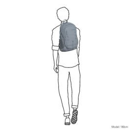 Daniel Ray Laredo rugzak soft blue