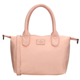 Charm London Buckingham mono handtas licht roze