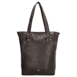 Charm London liberty shopper donker bruin