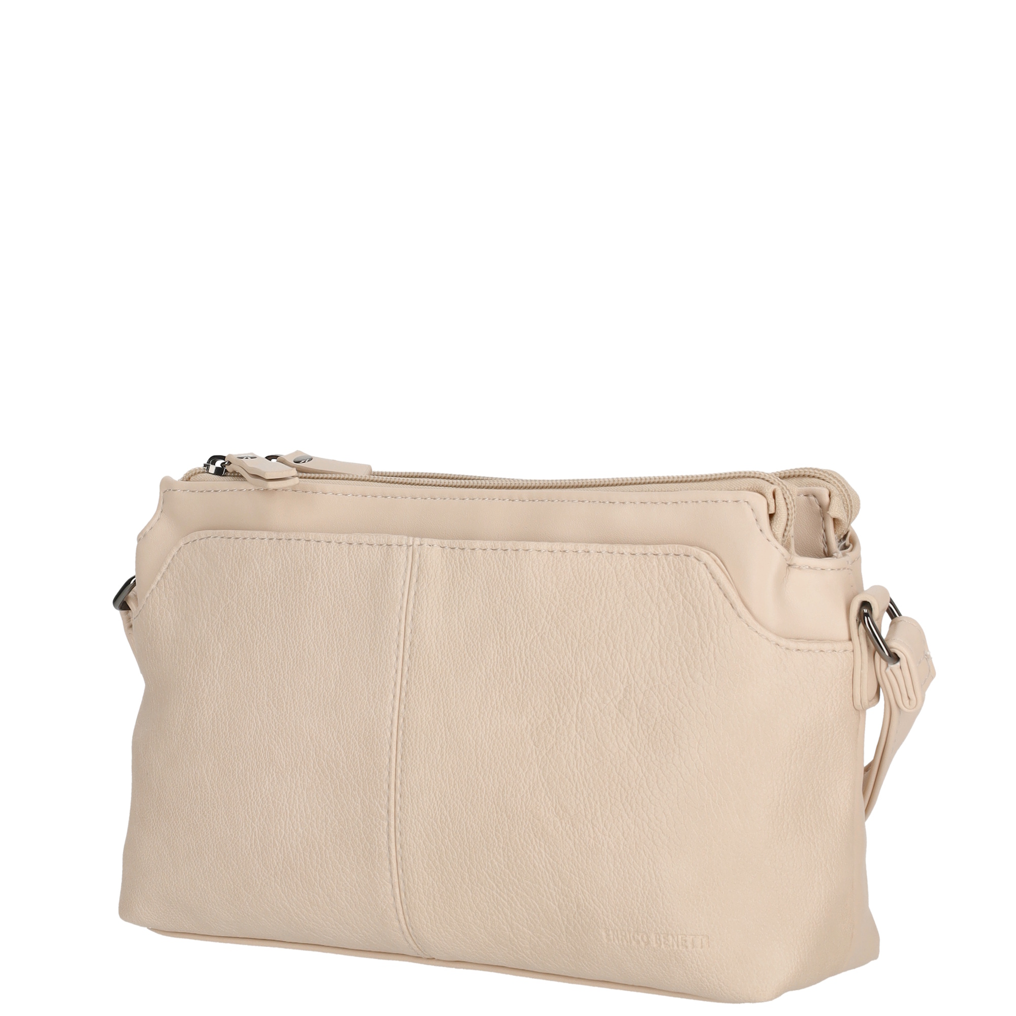 Enrico Benetti Yvonne crossbody tas licht taupe