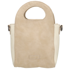 Zebra Trends Selene handtas crème