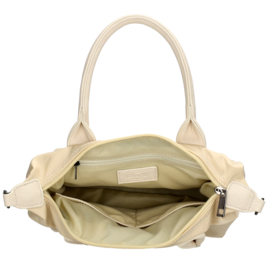 Charm London Buckingham mono handtas licht creme