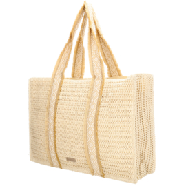 Beagles Ibiza shopper licht natuur