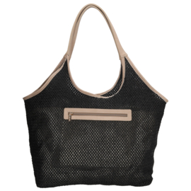 Charm London Shoreditch shopper zwart