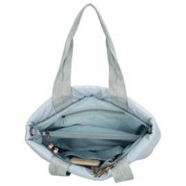 Zebra Trends Elske shopper licht blauw