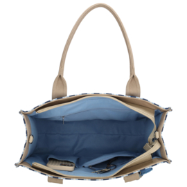 Zebra Trends Mira shopper middenblauw