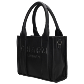 Charm London bond handtas zwart