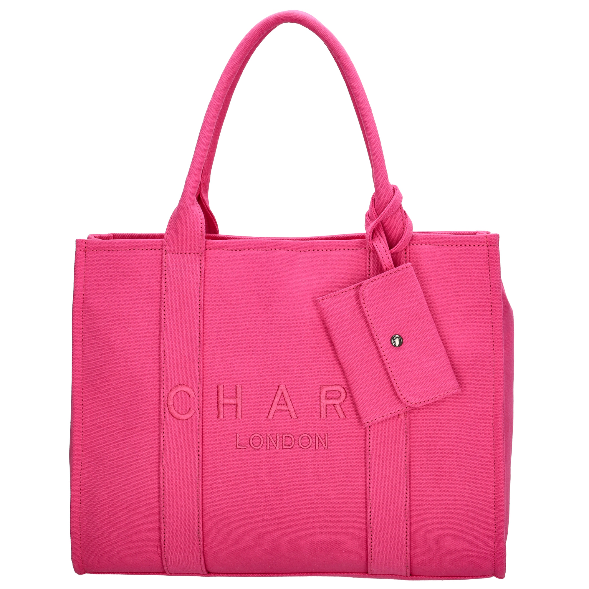 Charm London bond shopper fuchsia