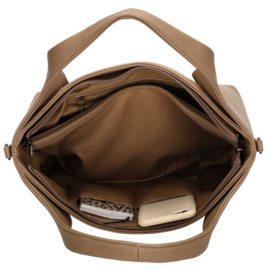 Charm London Mulberry street handtas taupe