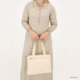 Beagles Malaga shopper crème