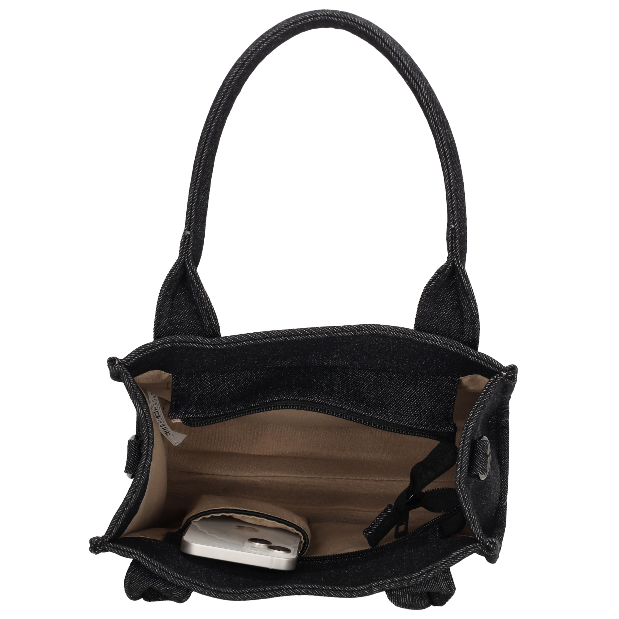 Charm London bond handtas zwart