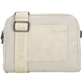 Zebra Trends Ingrid schoudertas creme