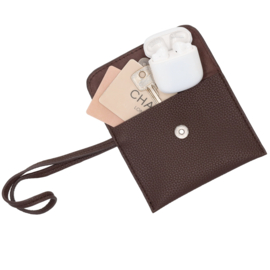 Charm London bond shopper donker bruin