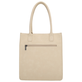 Zebra Trends Rosalyn shopper donker beige