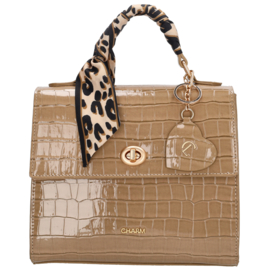 Charm London knightsbridge handtas taupe