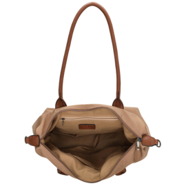Charm London Buckingham handtas taupe
