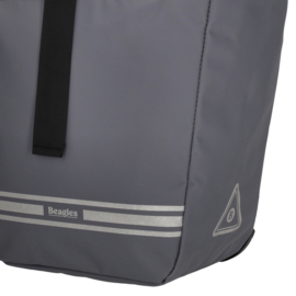 Beagles Originals bicycle fiets/schoudertas grijs