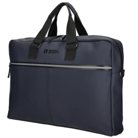 Enrico Benetti Bergen laptoptas blauw