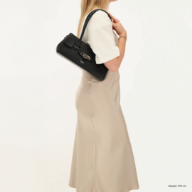 Charm London Soho schoudertas zwart