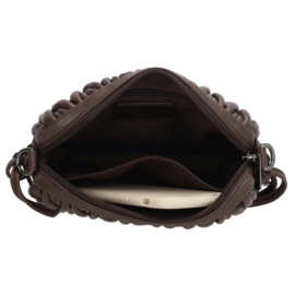 Charm London West End schoudertas donker bruin